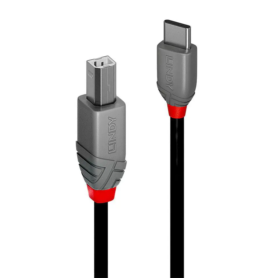 ⁨Lindy 3M Usb 2.0 Typ C An B Kabel,⁩ w sklepie Wasserman.eu