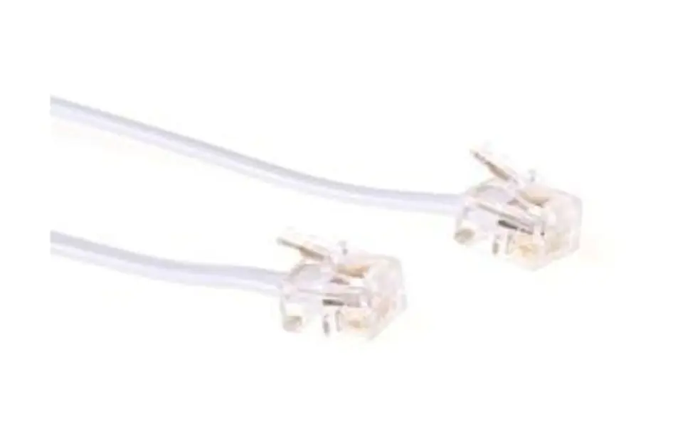 ⁨MicroConnect ModularCable RJ11 6P/4C 2m⁩ w sklepie Wasserman.eu