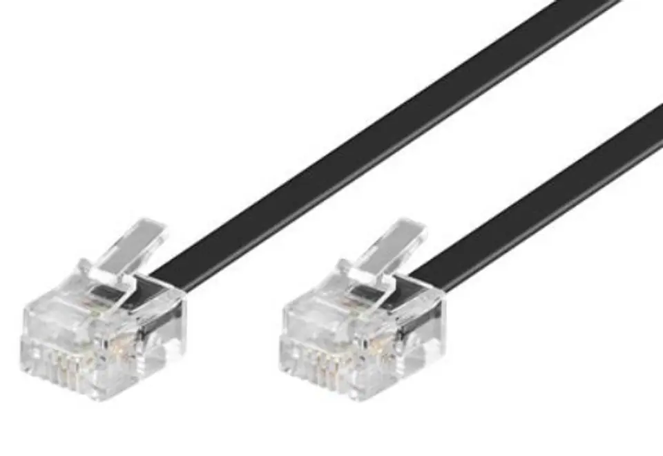 ⁨MicroConnect ModularCable RJ11 6P/4C 6m⁩ w sklepie Wasserman.eu