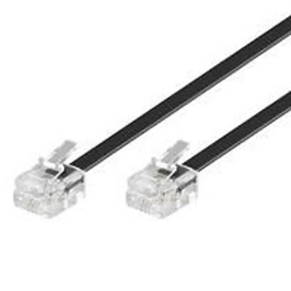 ⁨MicroConnect ModularCable RJ11 4C/4P 10m⁩ w sklepie Wasserman.eu