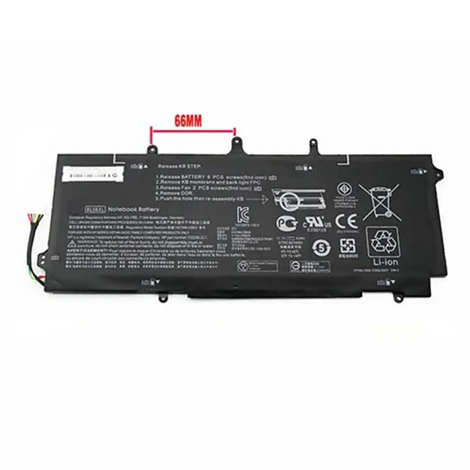 ⁨CoreParts Laptop Battery for HP 45.00Wh⁩ w sklepie Wasserman.eu