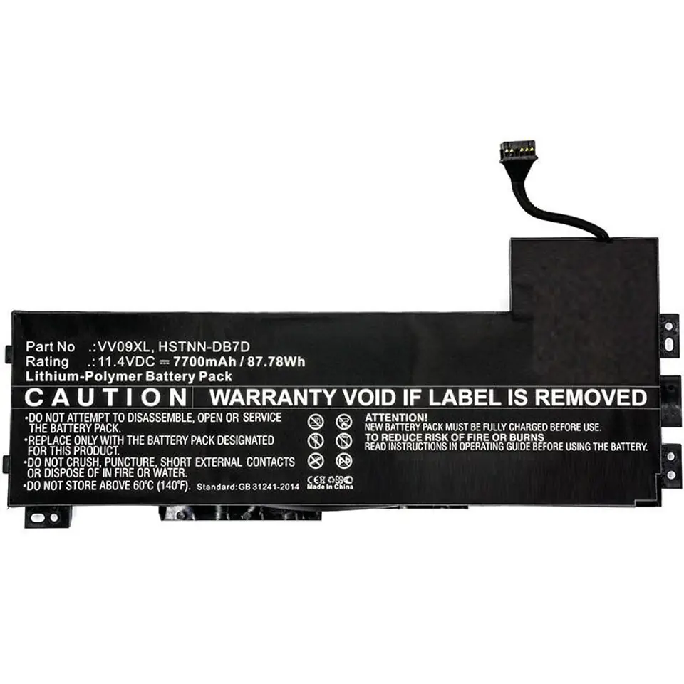 ⁨CoreParts Laptop Battery for HP 82Wh⁩ w sklepie Wasserman.eu