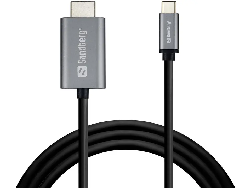 ⁨Sandberg USB-C to HDMI Cable 2M⁩ w sklepie Wasserman.eu