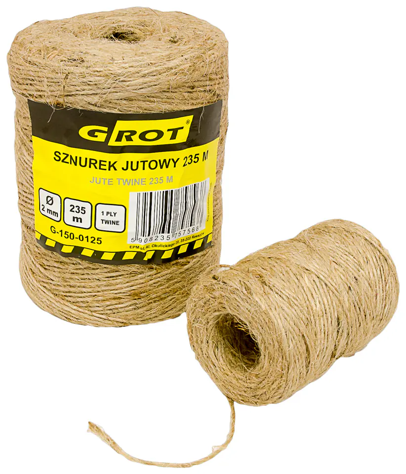 ⁨JUTE STRING 2MM 235MB⁩ at Wasserman.eu