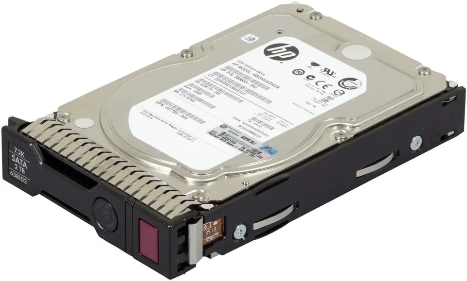 ⁨Hewlett Packard Enterprise 2TB 6G SATA 7.2k 3.5in SC MDL⁩ w sklepie Wasserman.eu