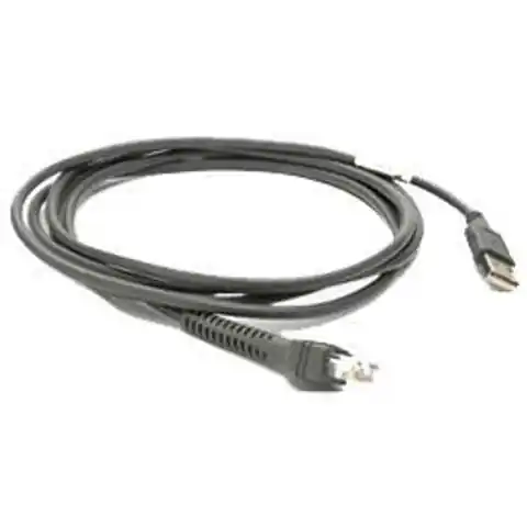 ⁨Zebra USB Cable Serie A, Grey, 2.1m⁩ w sklepie Wasserman.eu