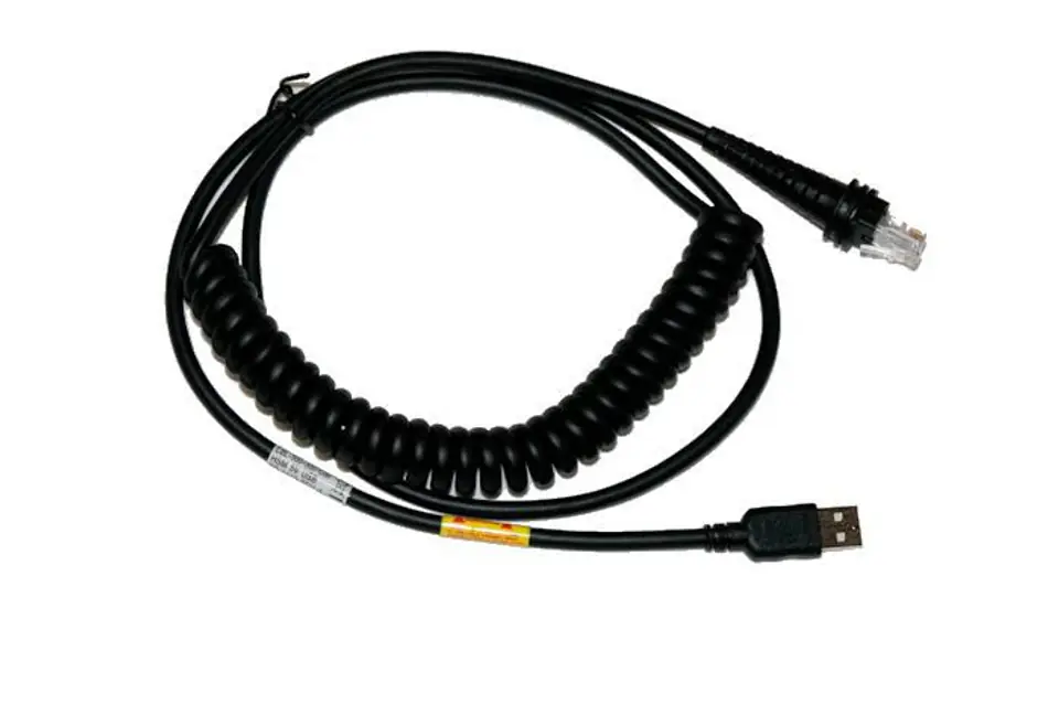 ⁨Honeywell USB-cable, Coiled, 3m, black⁩ w sklepie Wasserman.eu