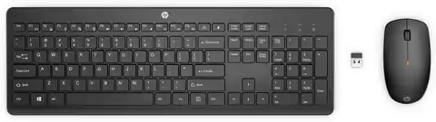 ⁨HP 235 Wireless Mouse and Keyboard Combo⁩ at Wasserman.eu