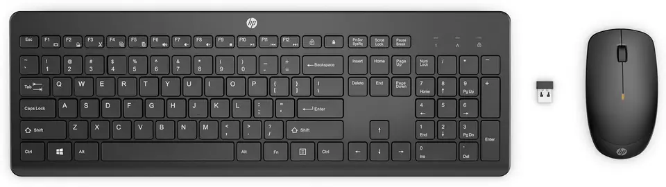 ⁨HP 235 Wireless Mouse and Keyboard Combo⁩ at Wasserman.eu