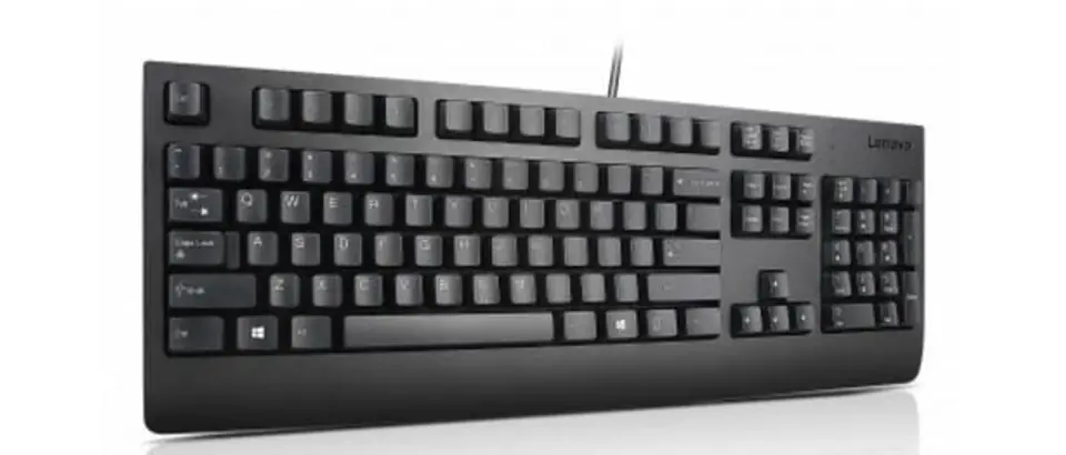 ⁨Lenovo Keyboard Usb Norwegian Black⁩ w sklepie Wasserman.eu