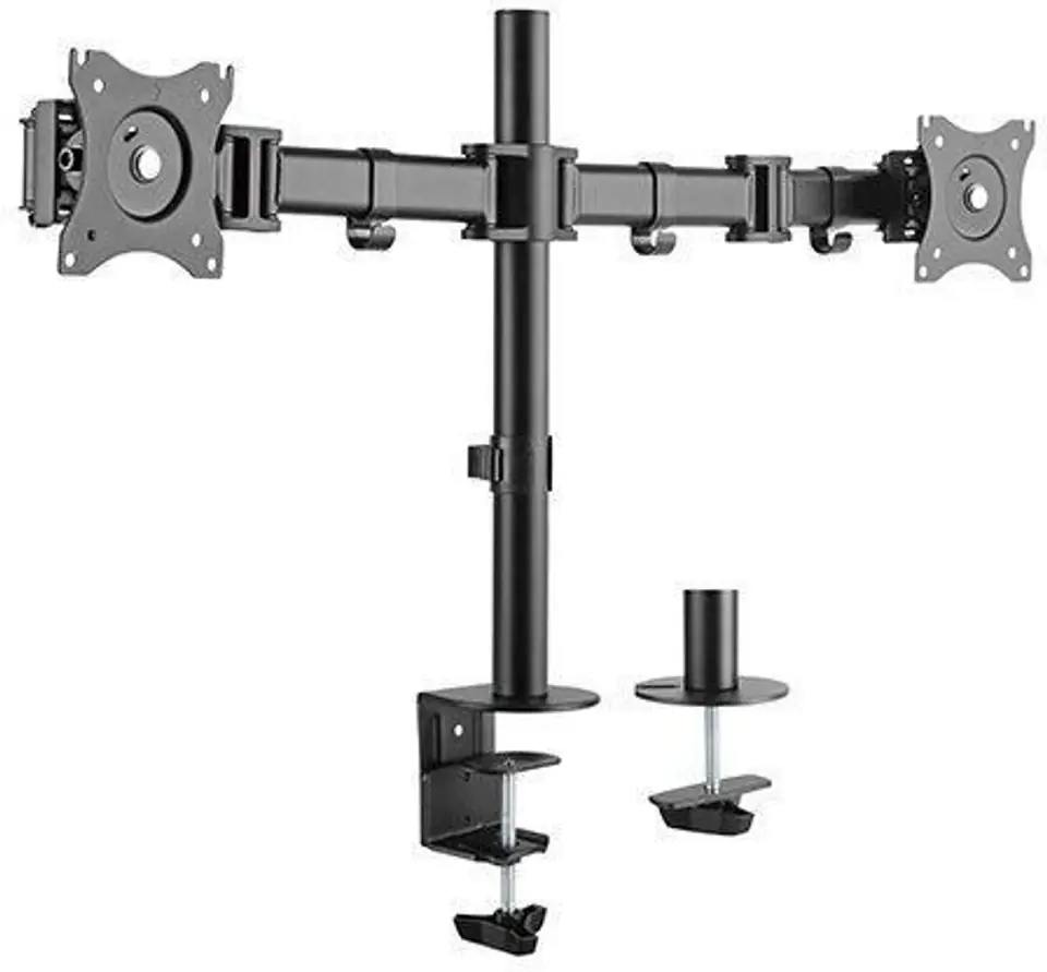 eSTUFF Monitor Desk Mount Dual VESA w sklepie Wasserman.eu