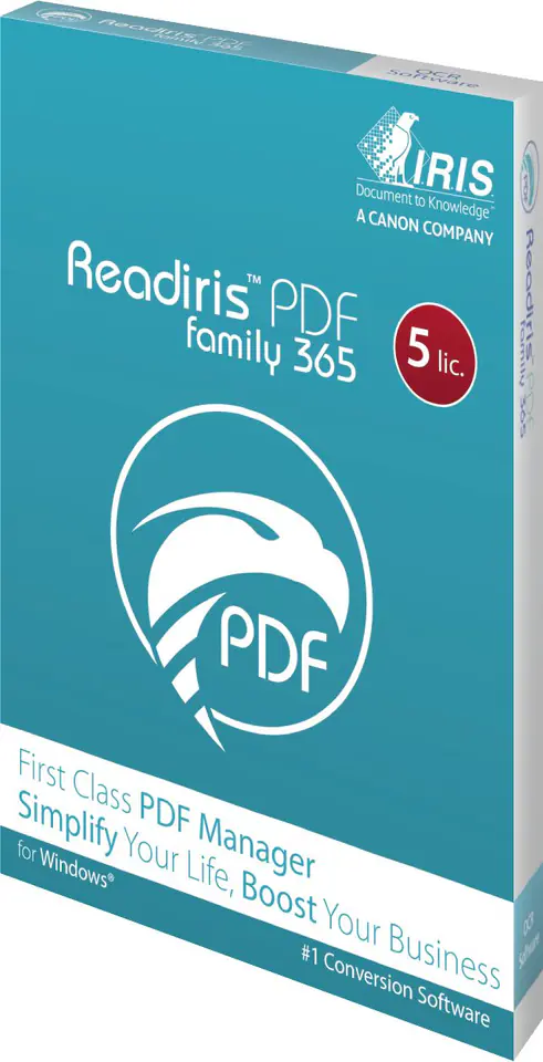 ⁨I.R.I.S. Readiris PDF Family 365⁩ w sklepie Wasserman.eu