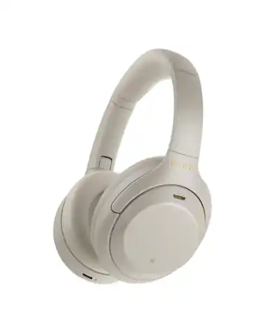 ⁨Słuchawki bezprzewodowe Sony WH-1000XM4/S srebrne⁩ at Wasserman.eu