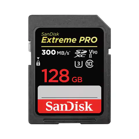 ⁨Sandisk Extreme Pro 128 Gb Sdxc⁩ w sklepie Wasserman.eu