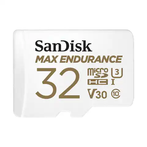 ⁨Sandisk Max Endurance 32 Gb Microsdhc⁩ w sklepie Wasserman.eu
