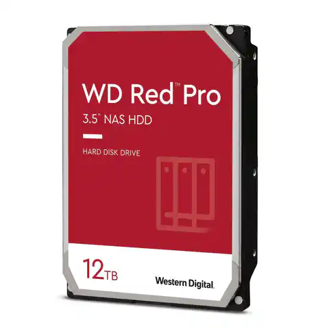 ⁨Western Digital WD Red Pro 12TB 6Gb/s SATA HDD⁩ w sklepie Wasserman.eu