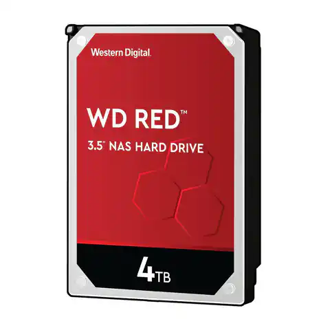 ⁨Western Digital Red 4TB 6Gb/s SATA HDD⁩ w sklepie Wasserman.eu