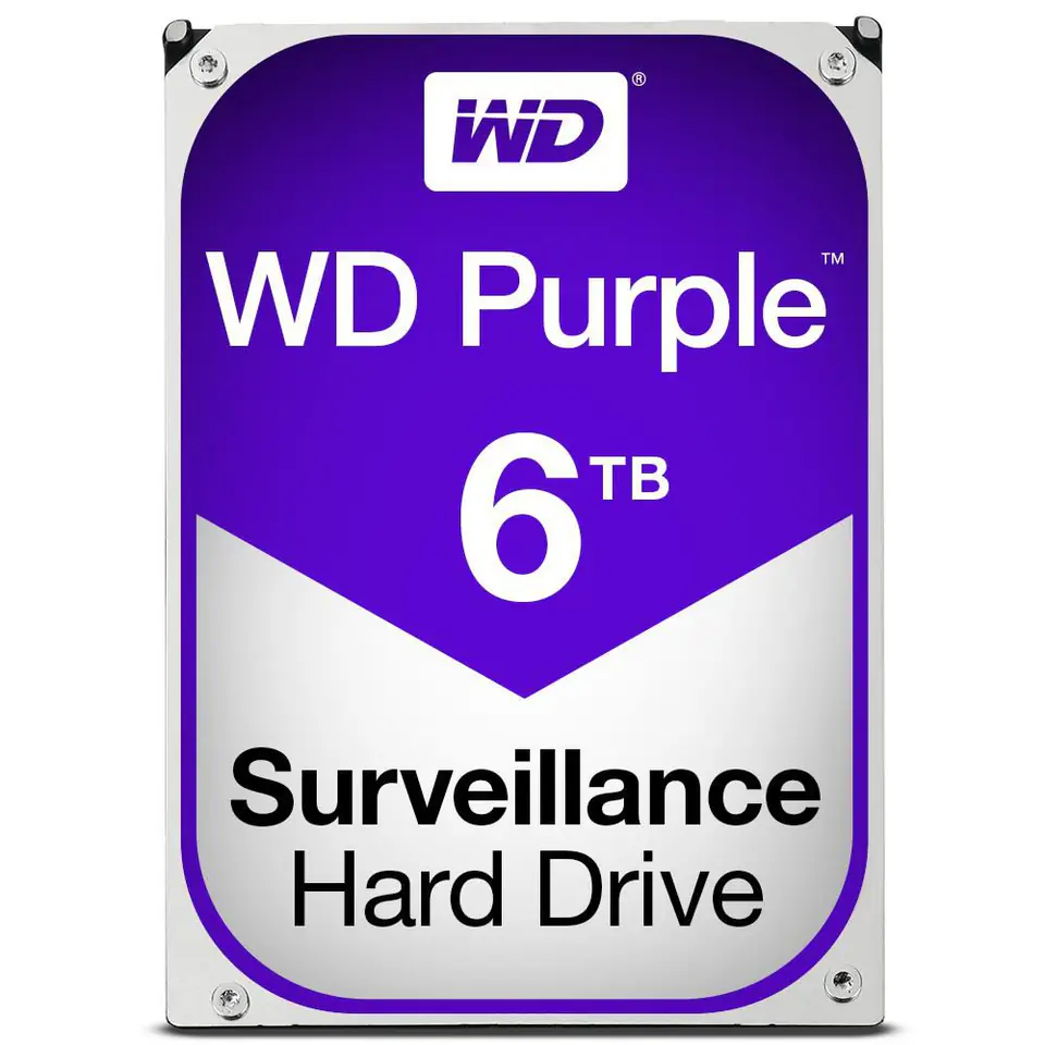 ⁨Western Digital WD Purple 6TB 24x7⁩ w sklepie Wasserman.eu