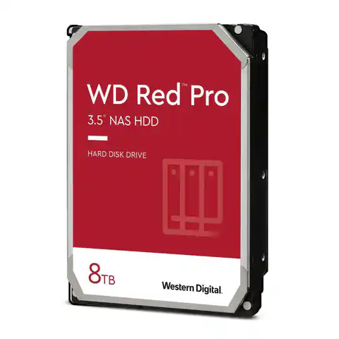 ⁨Western Digital 8TB RED PRO SATA NAS HARD DRIV⁩ w sklepie Wasserman.eu