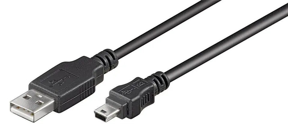 ⁨MicroConnect USB A - Mini USB B 5P 1.8m M-M⁩ w sklepie Wasserman.eu