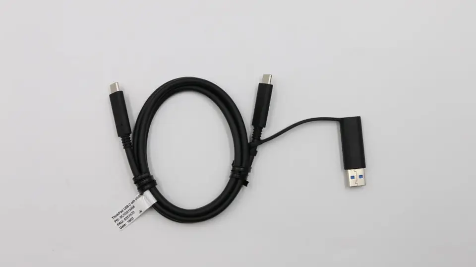 ⁨Lenovo USB-C Cable W/ Dongle TP⁩ w sklepie Wasserman.eu