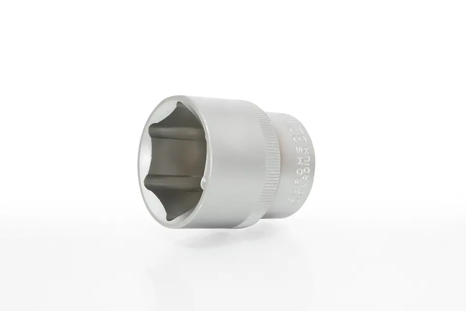 ⁨SHORT SOCKET 1/2'' 6-ANGLE SATIN 24MM⁩ at Wasserman.eu