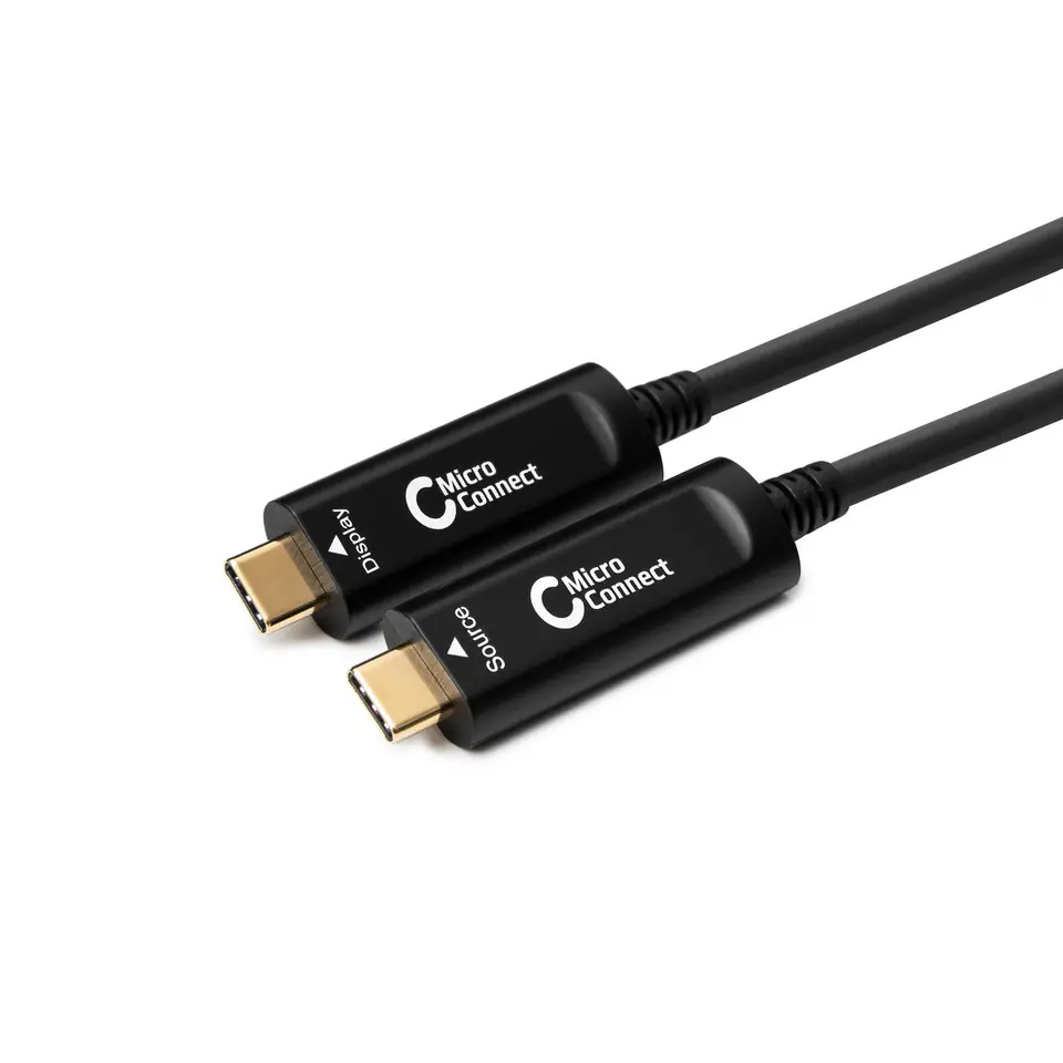 ⁨MicroConnect Premium Optic USB-C, 10m⁩ w sklepie Wasserman.eu