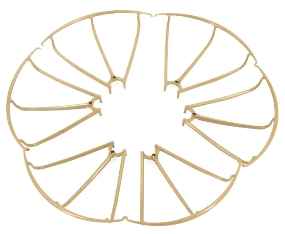 ⁨Propeller Guards for MJX X601H - Gold⁩ at Wasserman.eu