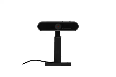 ⁨Lenovo ThinkVision MC50 Monitor Webcam Black, 1080p RGB clear video image. Comfortable set up with lift, tilt and swivel functio⁩ w sklepie Wasserman.eu