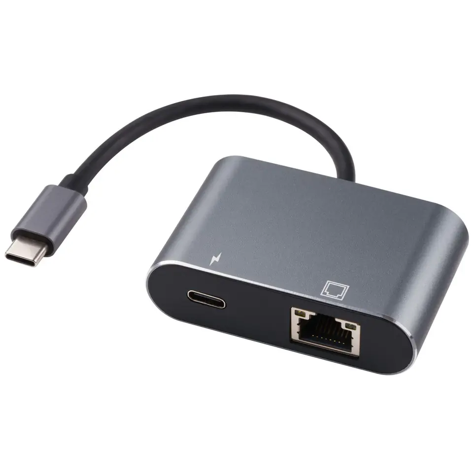 ⁨MicroConnect USB-C to RJ45 network & USB-C⁩ w sklepie Wasserman.eu