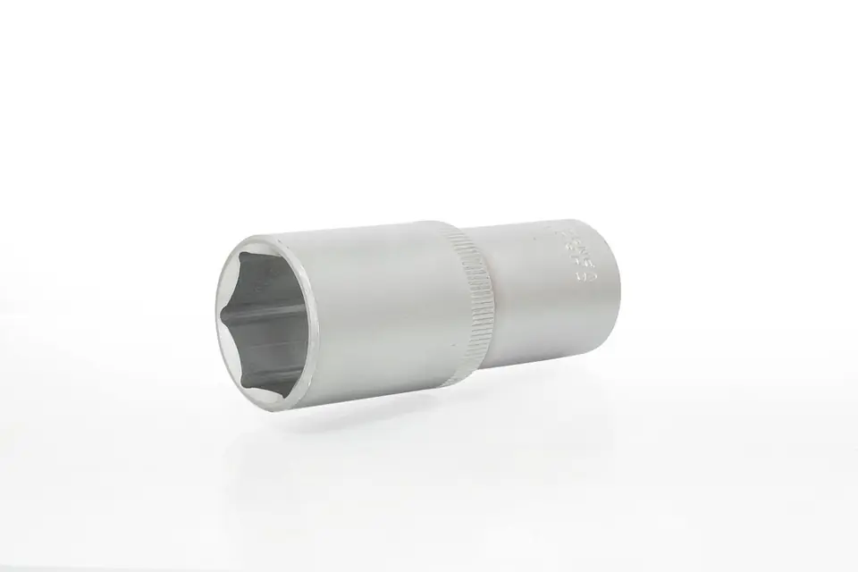 ⁨LONG SOCKET 1/2'' 6-ANGLE SATIN 19MM⁩ at Wasserman.eu