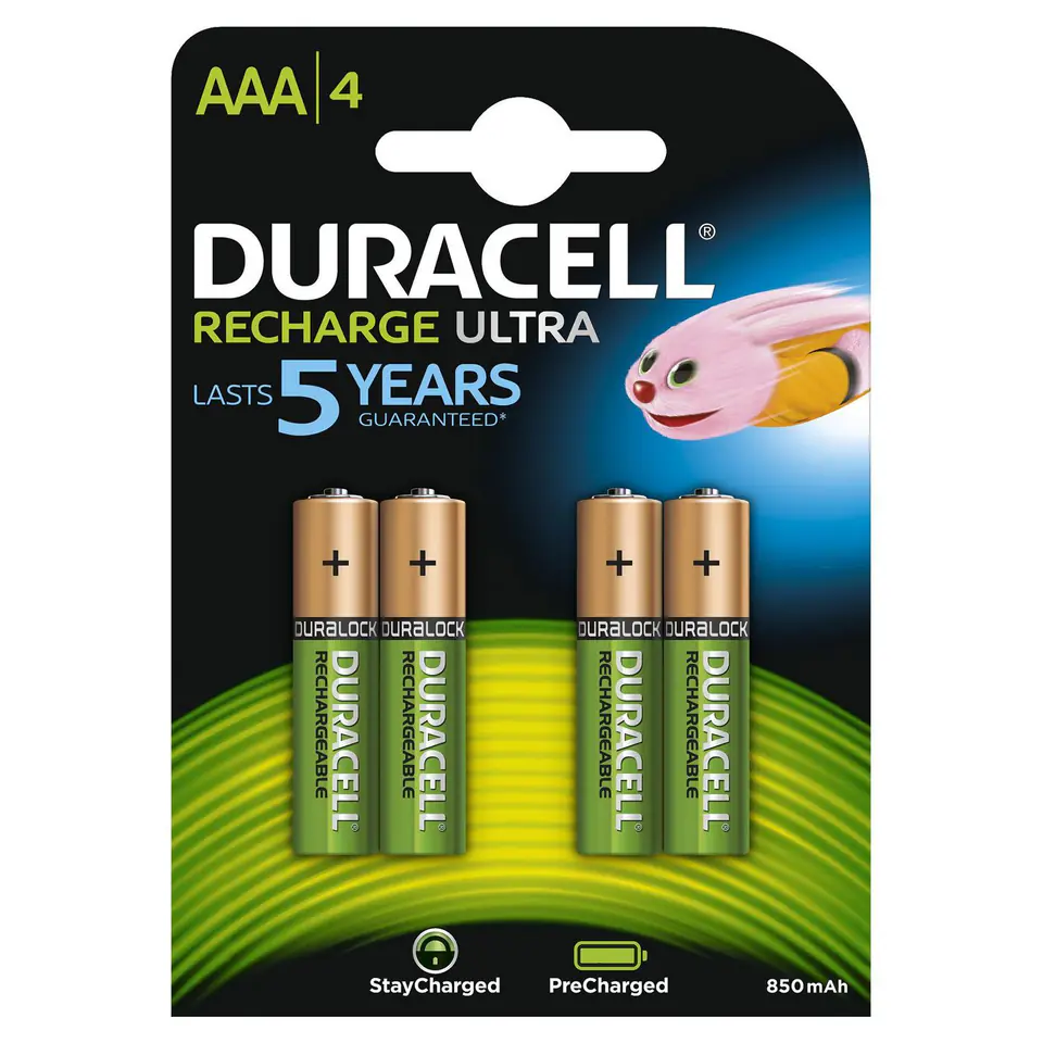 ⁨AAA/HR3 900mAh batteries, blister 4 pieces⁩ at Wasserman.eu