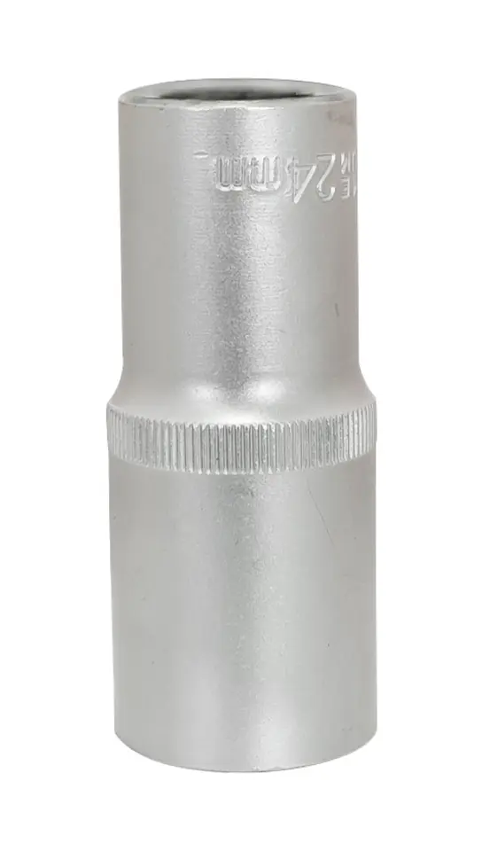 ⁨NASADKA DŁUGA 1/2'' 6-KĄTNA SATIN 24MM⁩ w sklepie Wasserman.eu