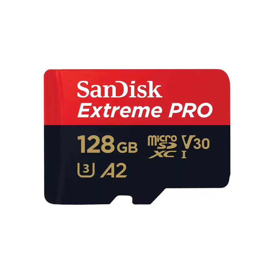 ⁨SanDisk Extreme PRO 128 GB MicroSDXC UHS-I Class 10⁩ at Wasserman.eu