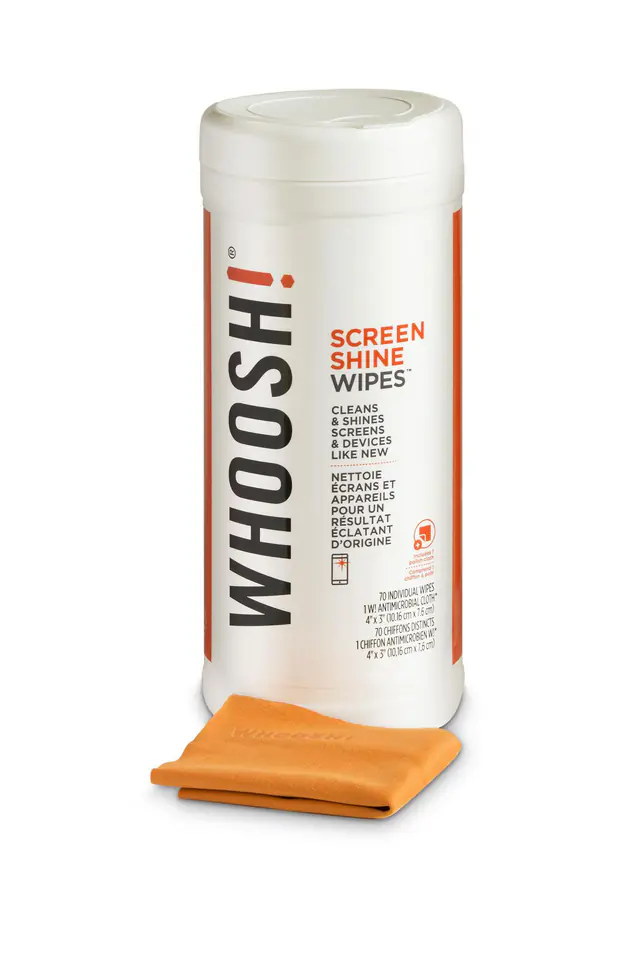 ⁨Whoosh! SCREEN SHINE WIPES 70 pack⁩ w sklepie Wasserman.eu