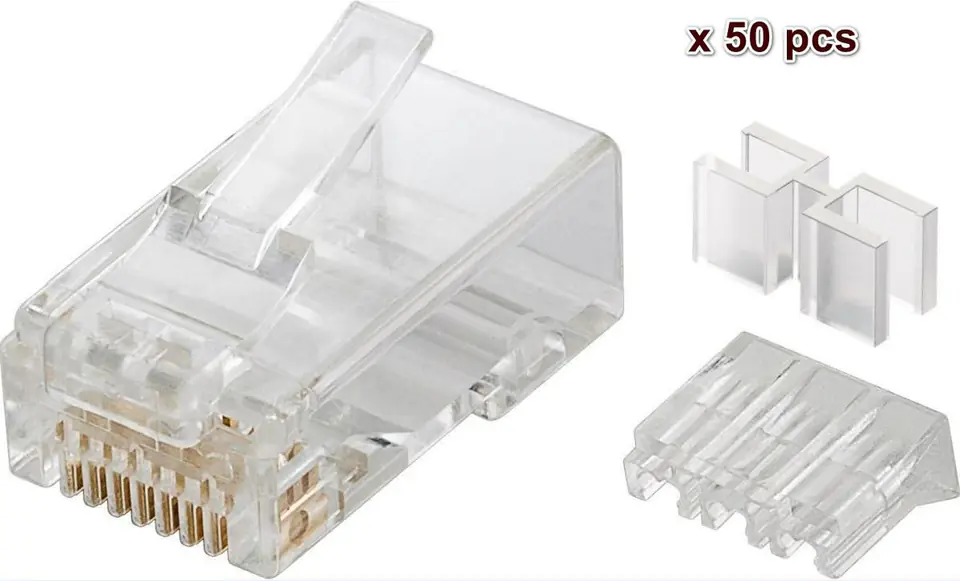 ⁨MicroConnect Modular Plug CAT5e Plug 8P8C⁩ w sklepie Wasserman.eu
