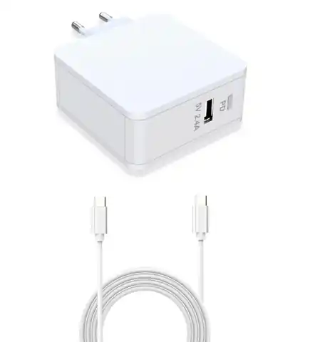 ⁨CoreParts USB-C Power Adapter White⁩ w sklepie Wasserman.eu