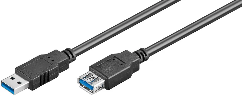 ⁨MicroConnect USB 3.2 Gen 1  A-A 0.5m M-F⁩ w sklepie Wasserman.eu