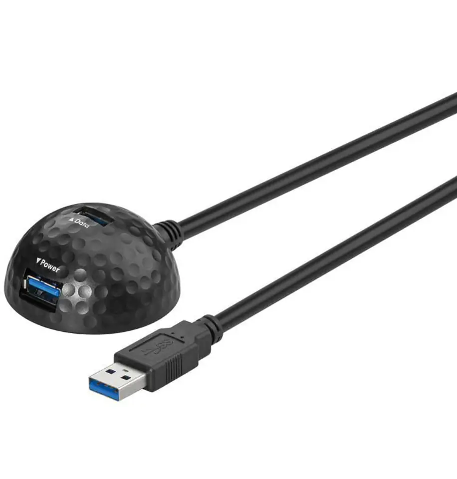 ⁨MicroConnect USB3.2 Gen 1  A-A 1.5m M-F⁩ w sklepie Wasserman.eu