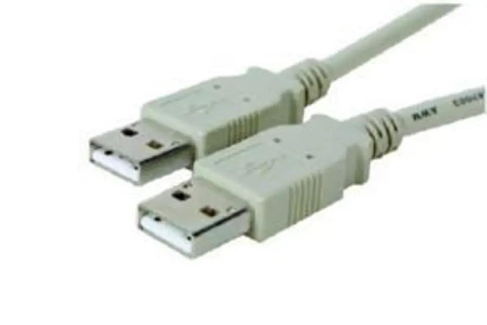 ⁨MicroConnect USB2.0 A-A 3m M-M, Grey⁩ w sklepie Wasserman.eu