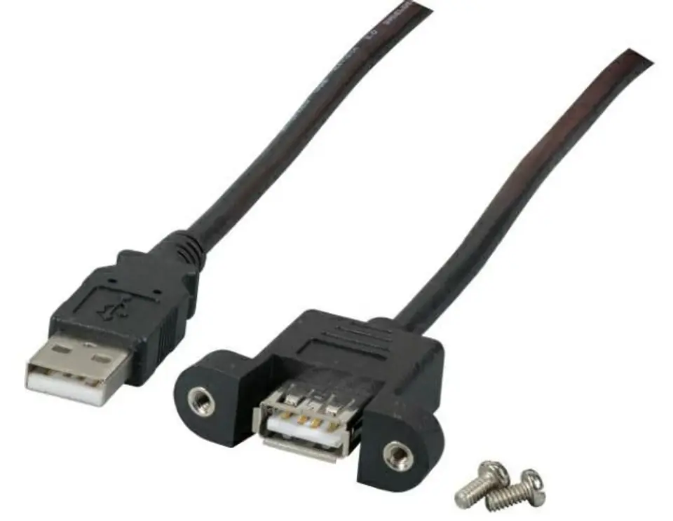 ⁨MicroConnect USB2.0  Extension A-A M-F 0,5m⁩ w sklepie Wasserman.eu