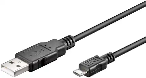 ⁨MicroConnect USB A to USB Micro B cable,⁩ w sklepie Wasserman.eu