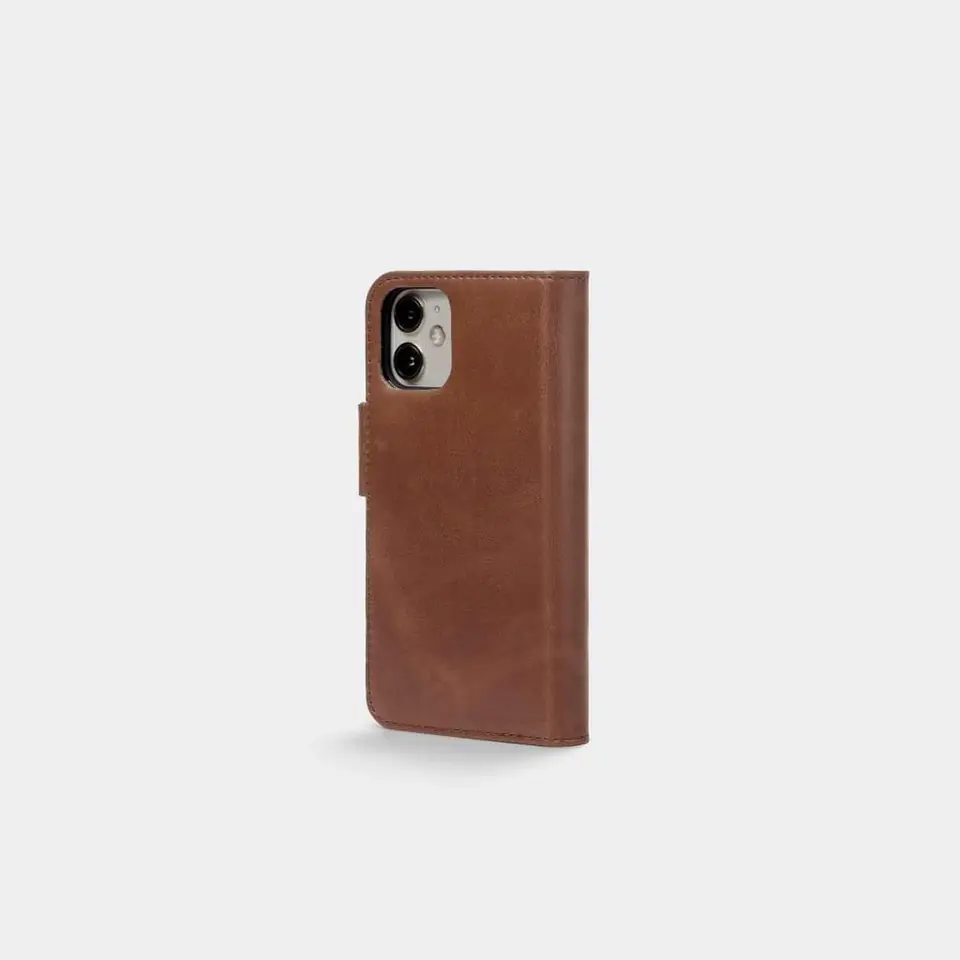 ⁨Trunk iPhone 12 Mini Wallet, Brown⁩ w sklepie Wasserman.eu