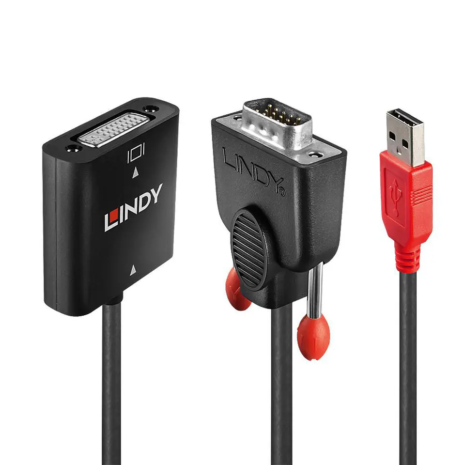 ⁨Lindy Vga To Dvi-D Converter⁩ w sklepie Wasserman.eu