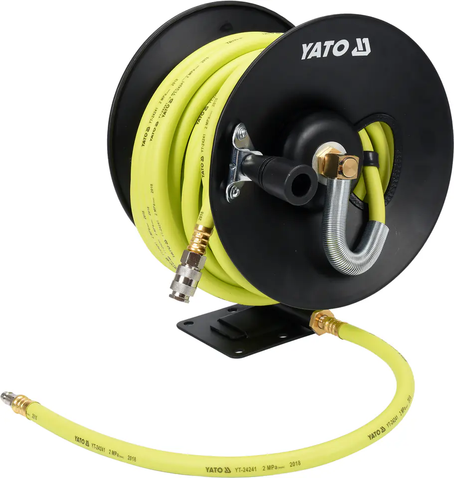 ⁨HYBRID PNEUMATIC HOSE ON REEL 9.5MM 15M⁩ at Wasserman.eu