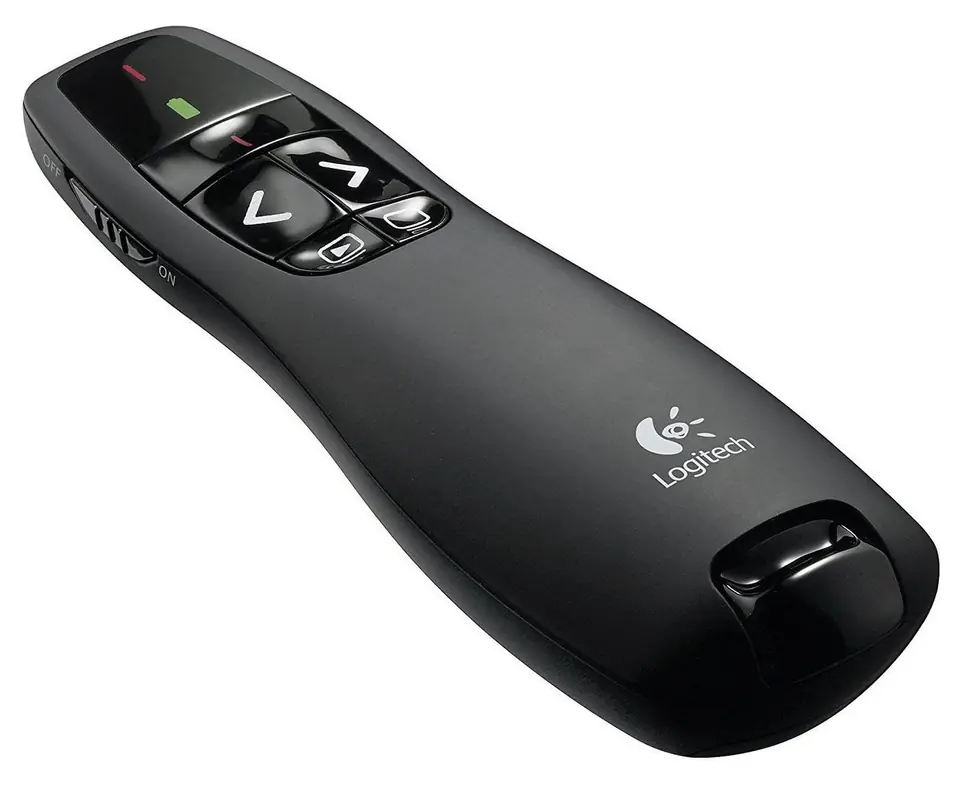 ⁨Logitech R400 wireless presenter RF⁩ w sklepie Wasserman.eu