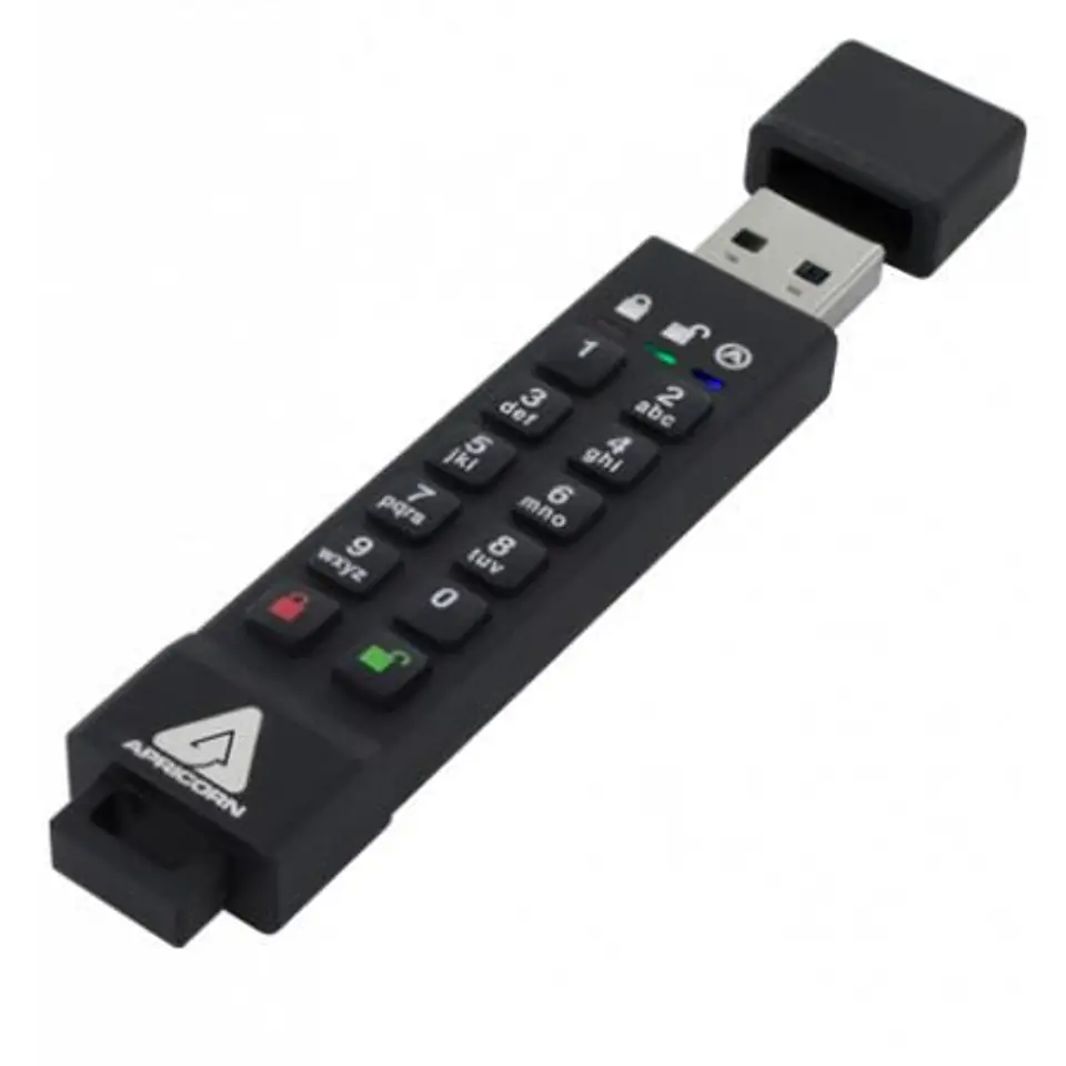 ⁨Apricorn 128GB Secure USB 3.0 256-bit⁩ w sklepie Wasserman.eu