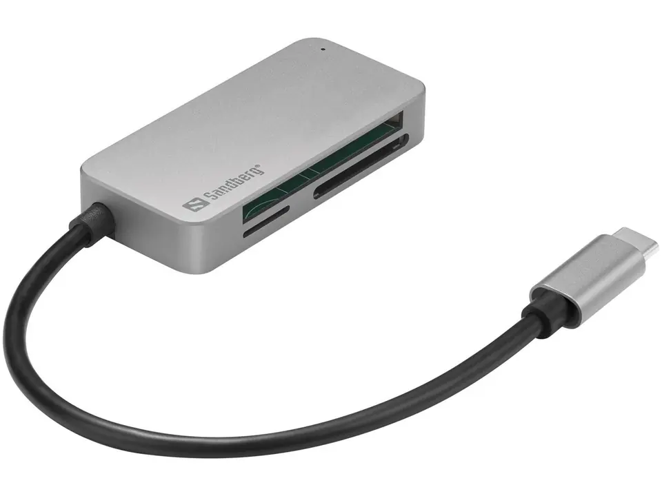 ⁨Sandberg USB-C Multi Card Reader Pro⁩ w sklepie Wasserman.eu