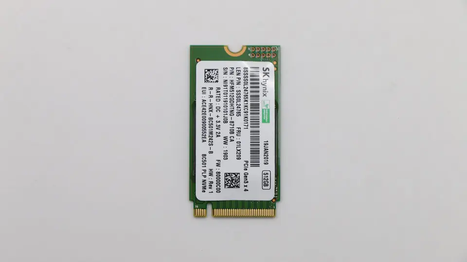 ⁨Lenovo SSD M.2 PCIe NVMe FRU SSD⁩ w sklepie Wasserman.eu