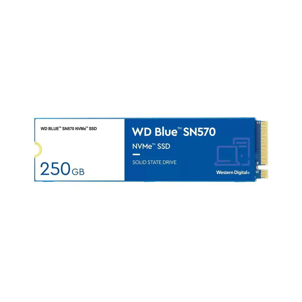 ⁨Western Digital SSD BLUE 250GB NVME WDS250G3B0C⁩ at Wasserman.eu